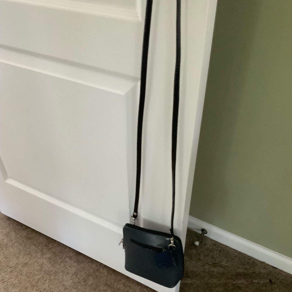 Italian Leather Crossbody Bag